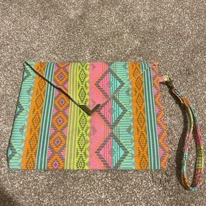 Neon Color Clutch Purse